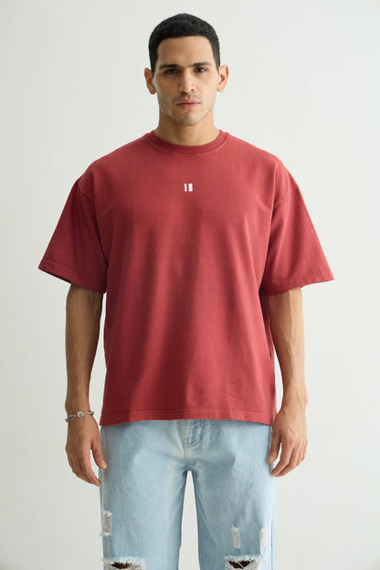 Burgundy No More Love Songs T-Shirt