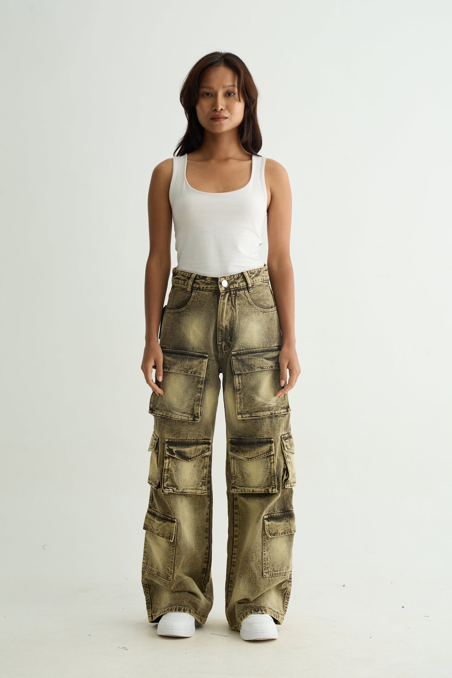 Mocha Wash Utility Cargo