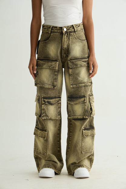 Mocha Wash Utility Cargo