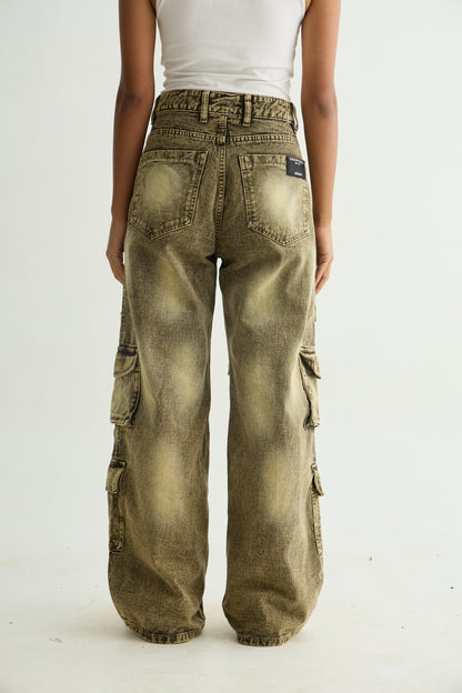 Mocha Wash Utility Cargo