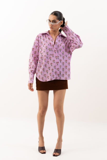 Bouquet Shirt | House of Mae at Broadway