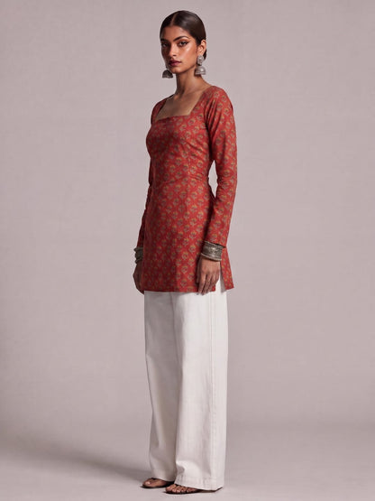 Ishara Sleeved Corset Kurti