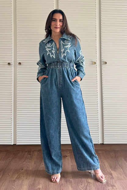 Lisa Denim Jumpsuit | Style Island at Broadway