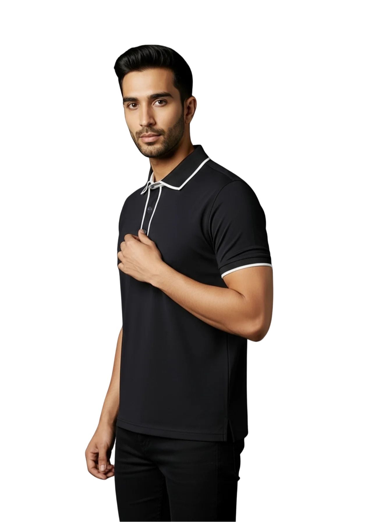 The Velvet Hour Liquid Polo Black | OUTERWORLD at Broadway