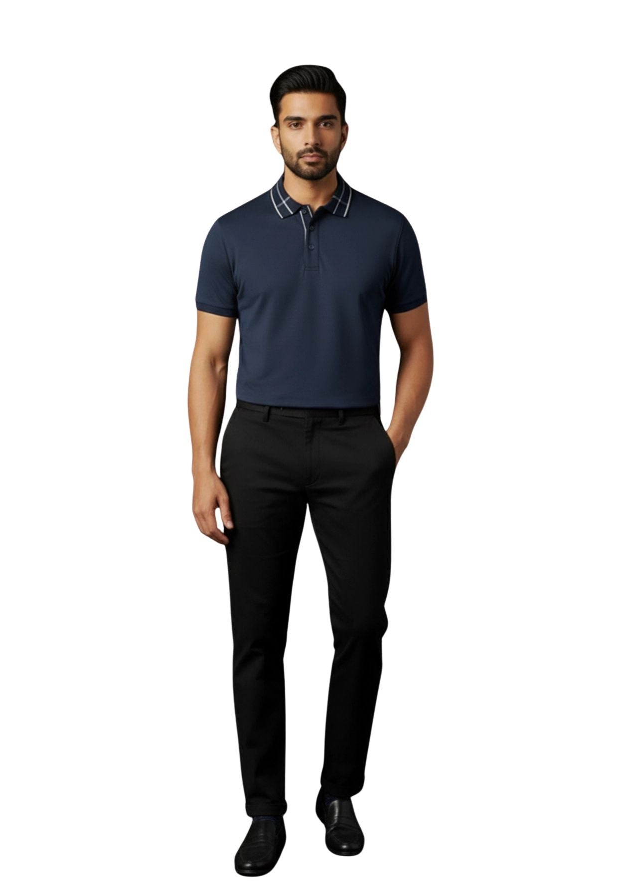 The Riviera Liquid Polo Navy