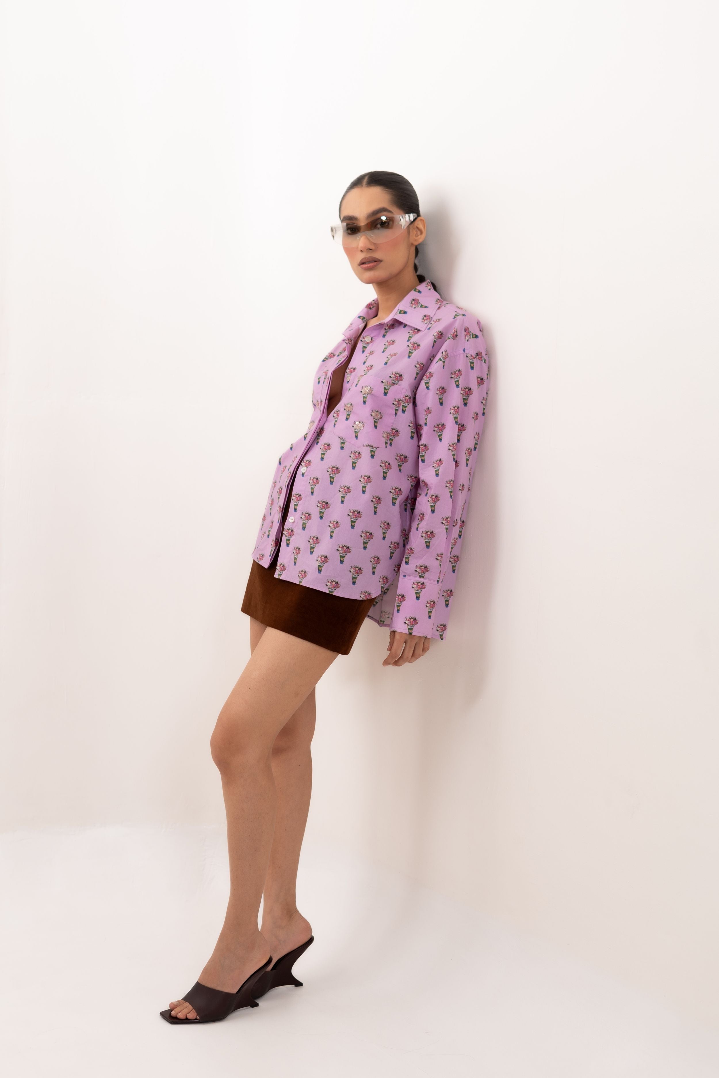 Bouquet Shirt | House of Mae at Broadway
