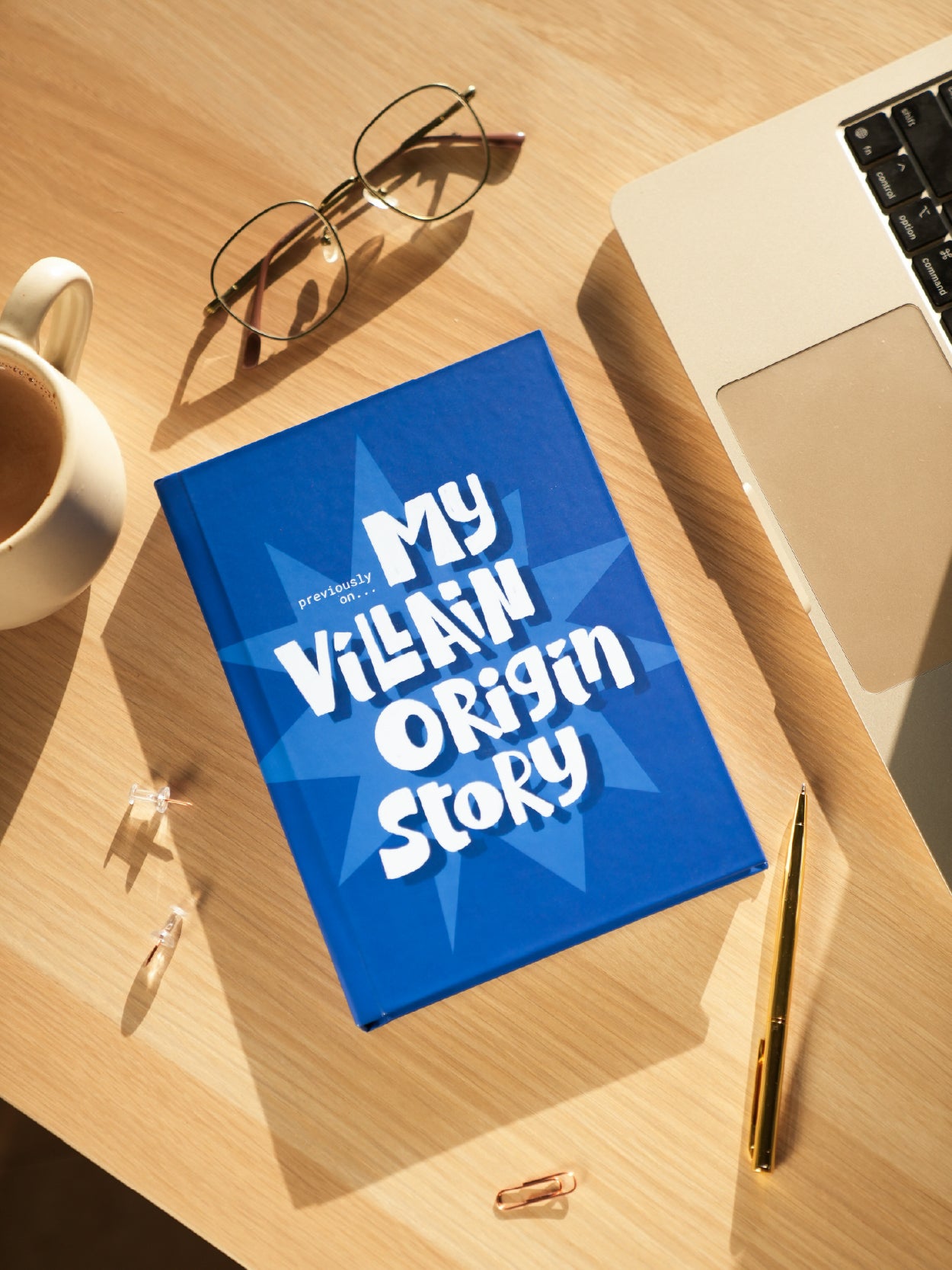 Villian Origin Story | A5 Hardcover Notebook