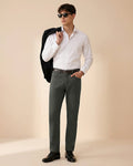 The 5 Pocket Dobby Pant Granite