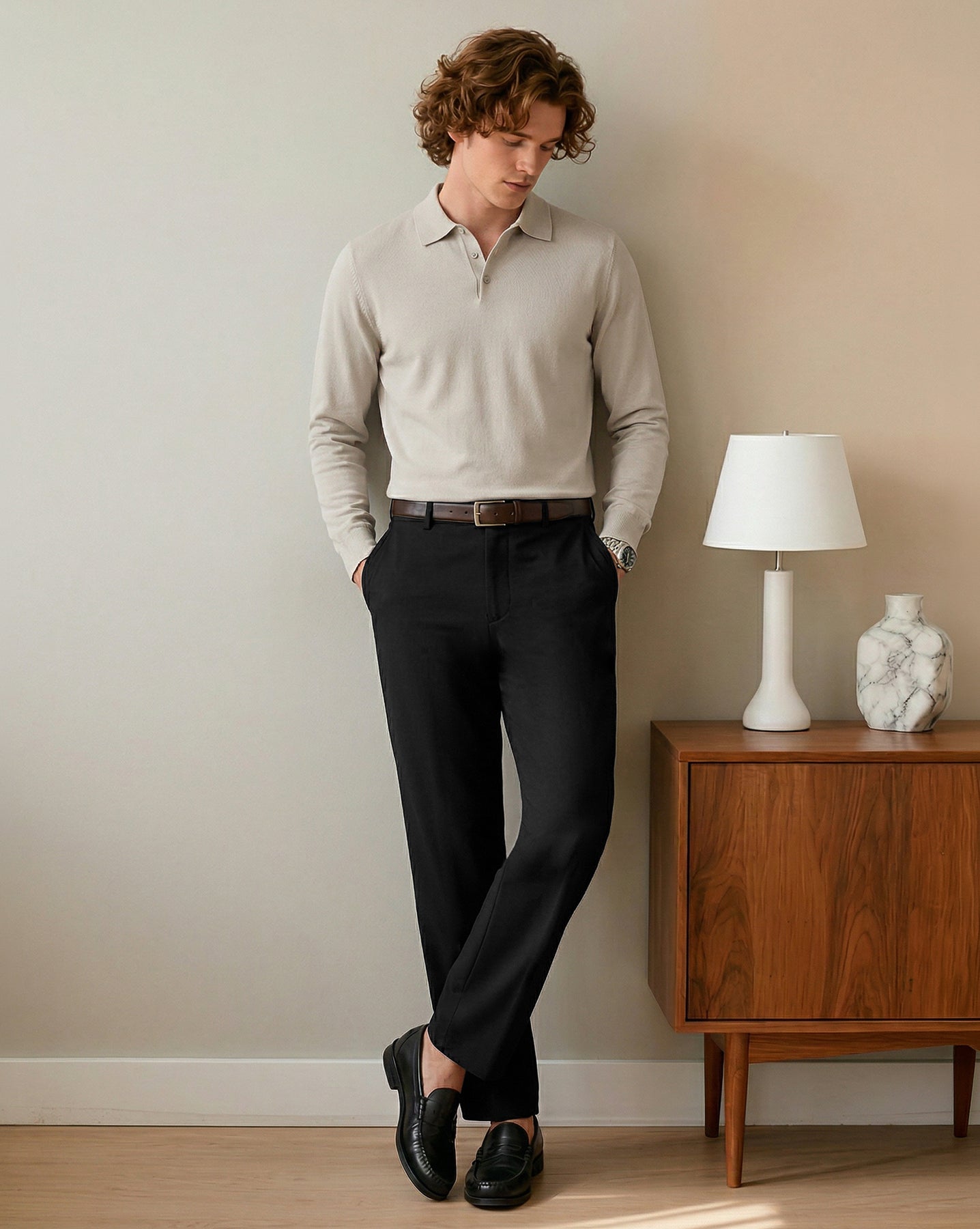 The 4 Way Stretch Pant Vesper Black