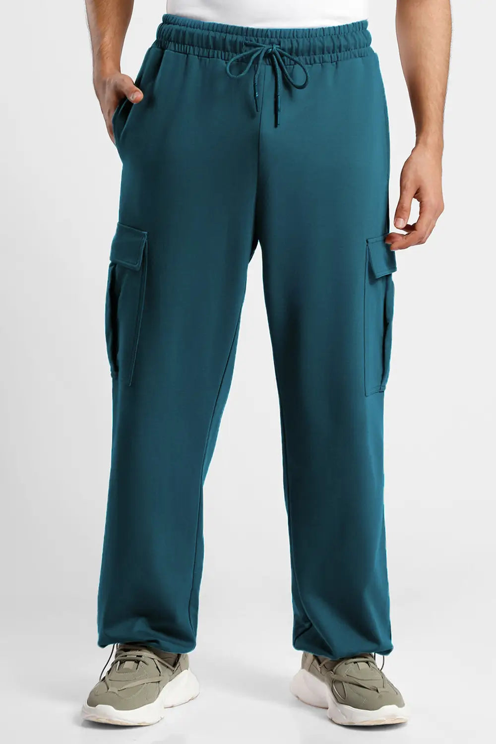 Relaxed Fit Cargo Joggers