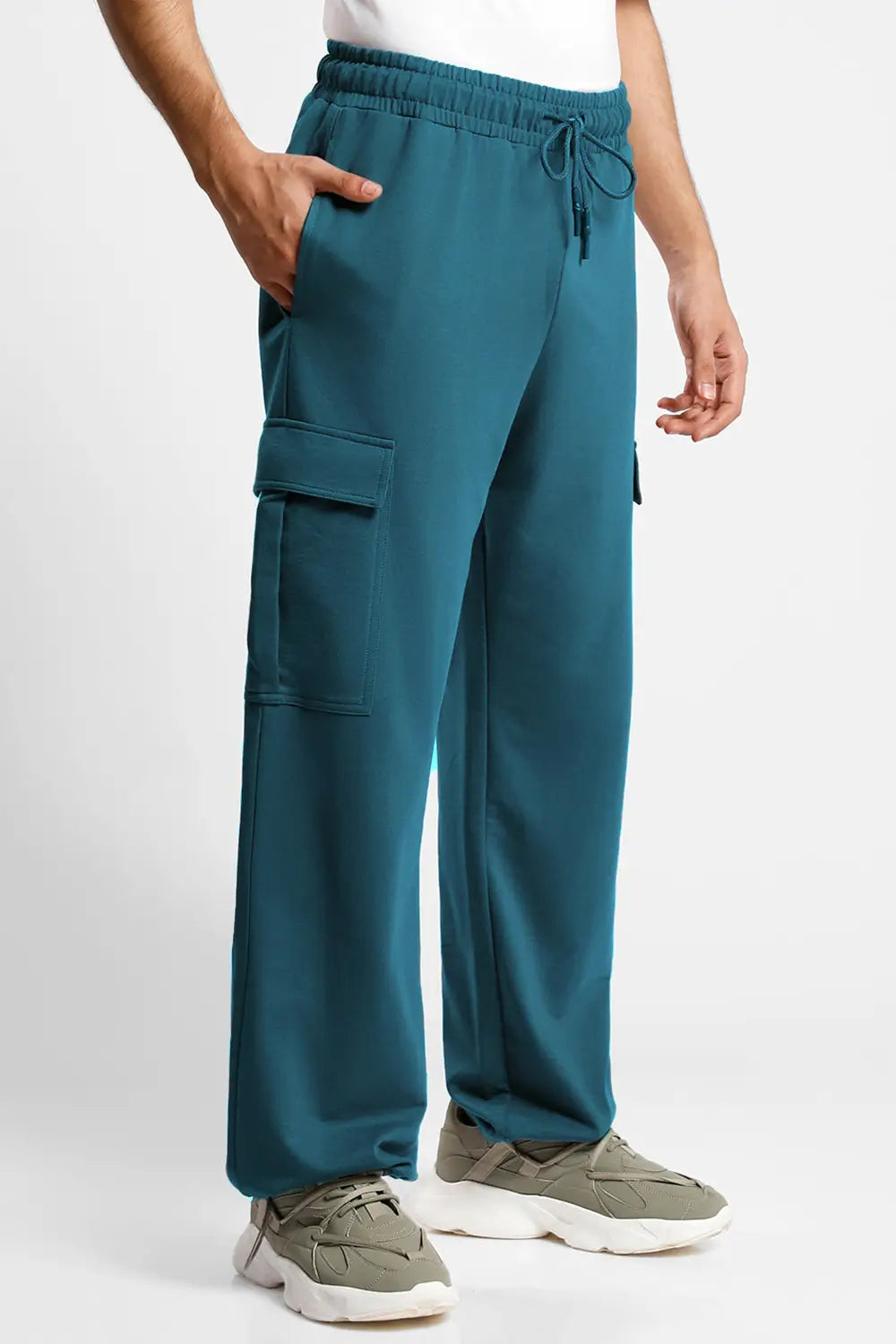 Relaxed Fit Cargo Joggers