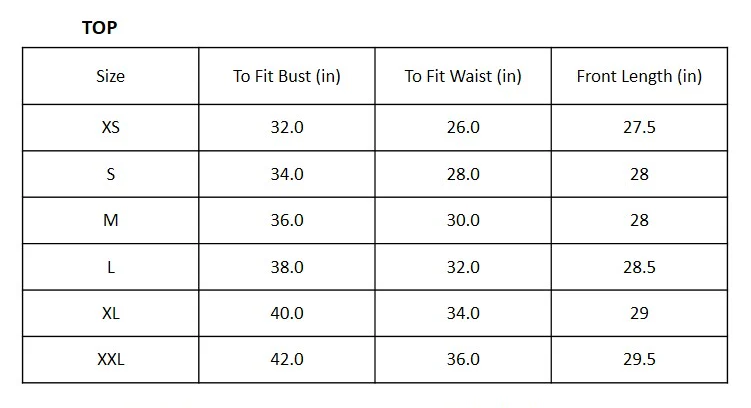 Size Guide