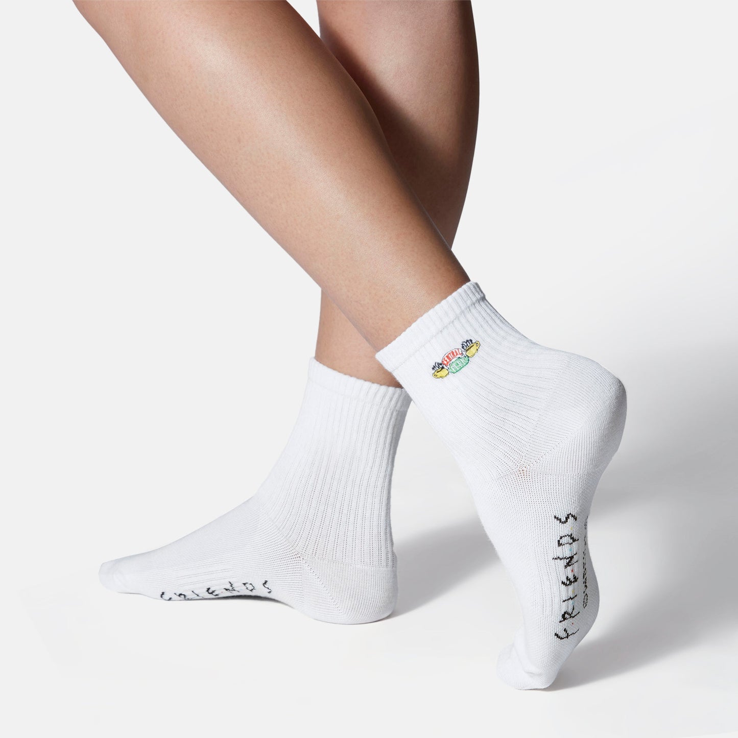 Womens F.R.I.E.N.D.S Themed High Ankle Socks