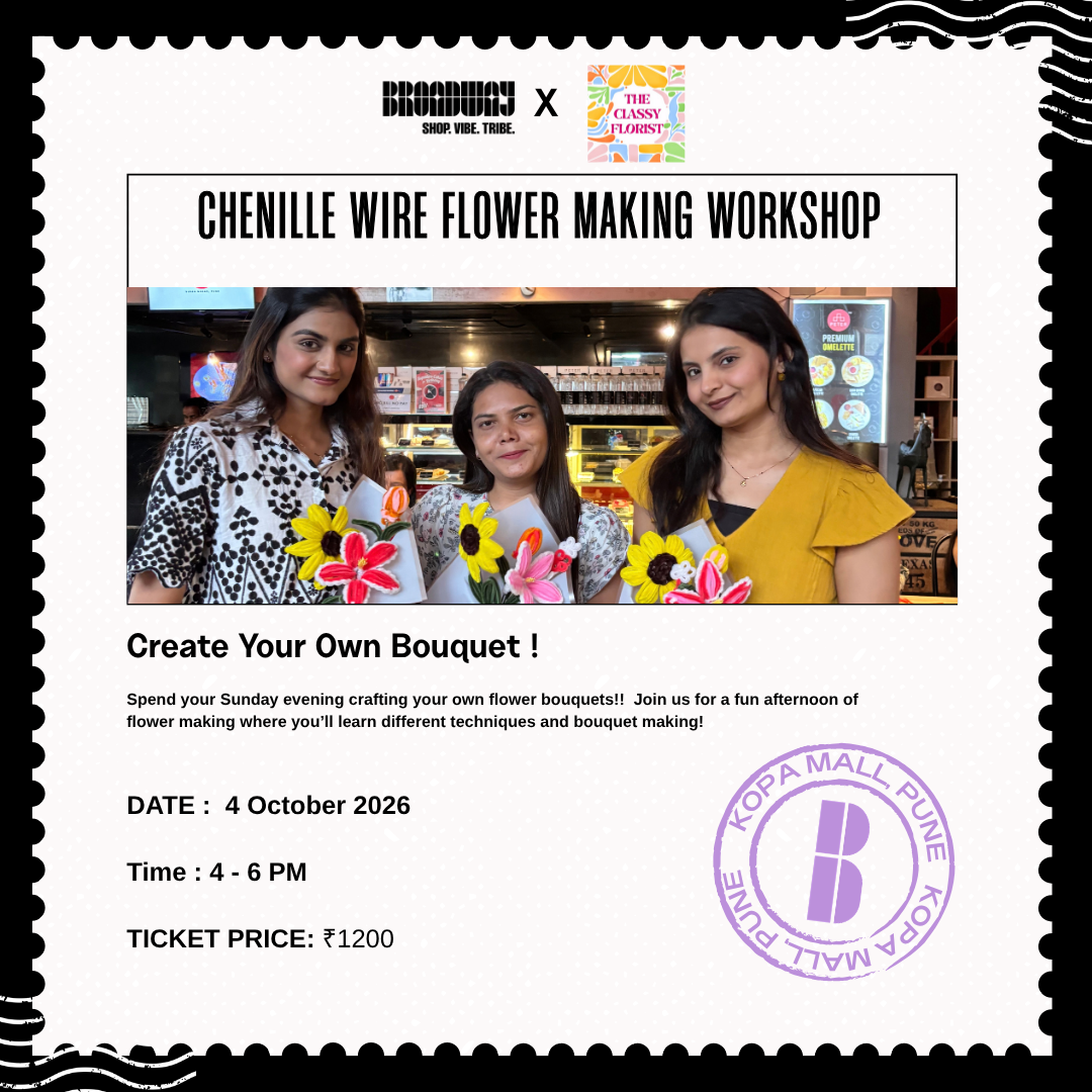 4th Oct | 4 – 6 PM | KOPA Mall, Pune