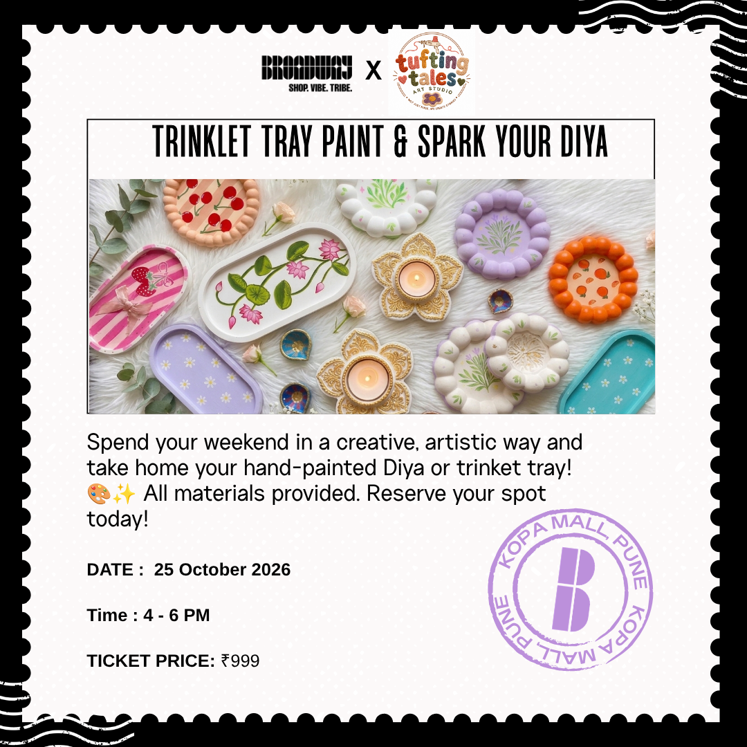 25th Oct | 4-6 PM | Kopa Mall, Koregaon Park, Pune