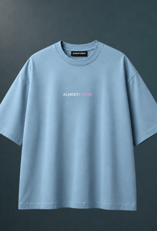 Almost/There Dusty Blue T-shirt
