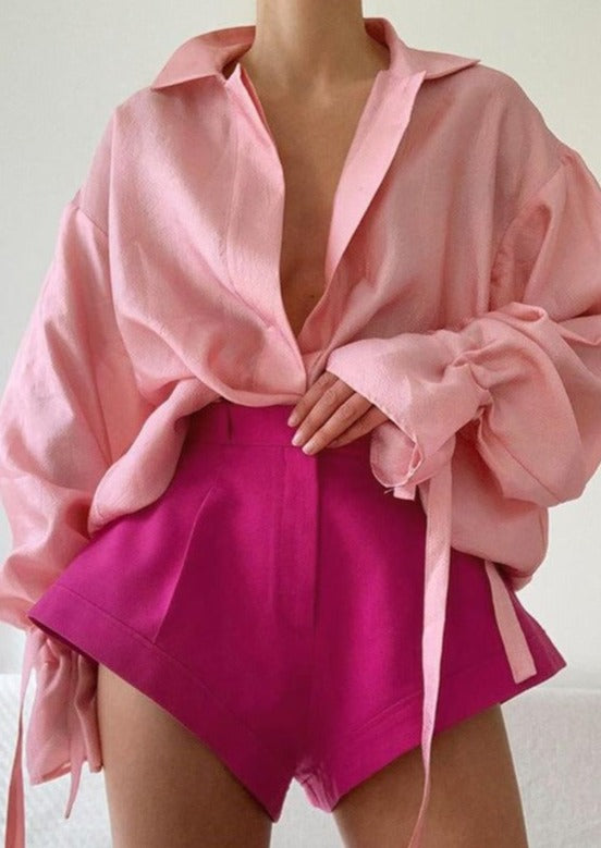 WIDE LEG CUTE SHORTS | De Novoo at Broadway