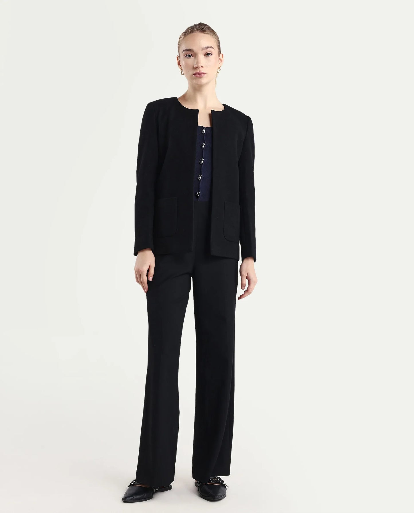 Wido Womens Trouser Black | RAREISM at Broadway