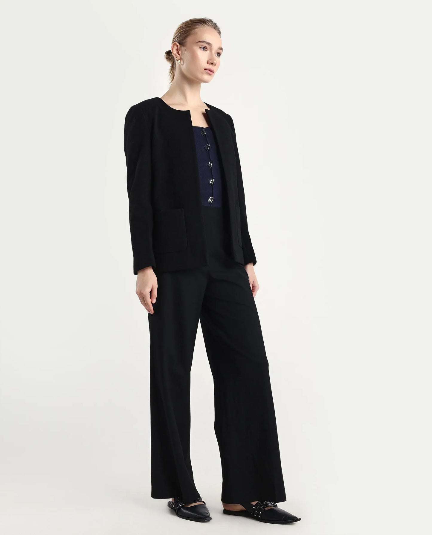 Wido Womens Trouser Black | RAREISM at Broadway