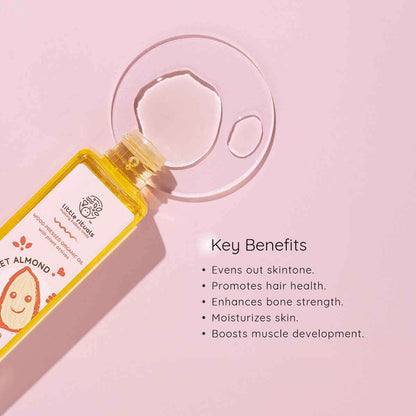 Wood-Pressed Organic Sweet Almond Oil