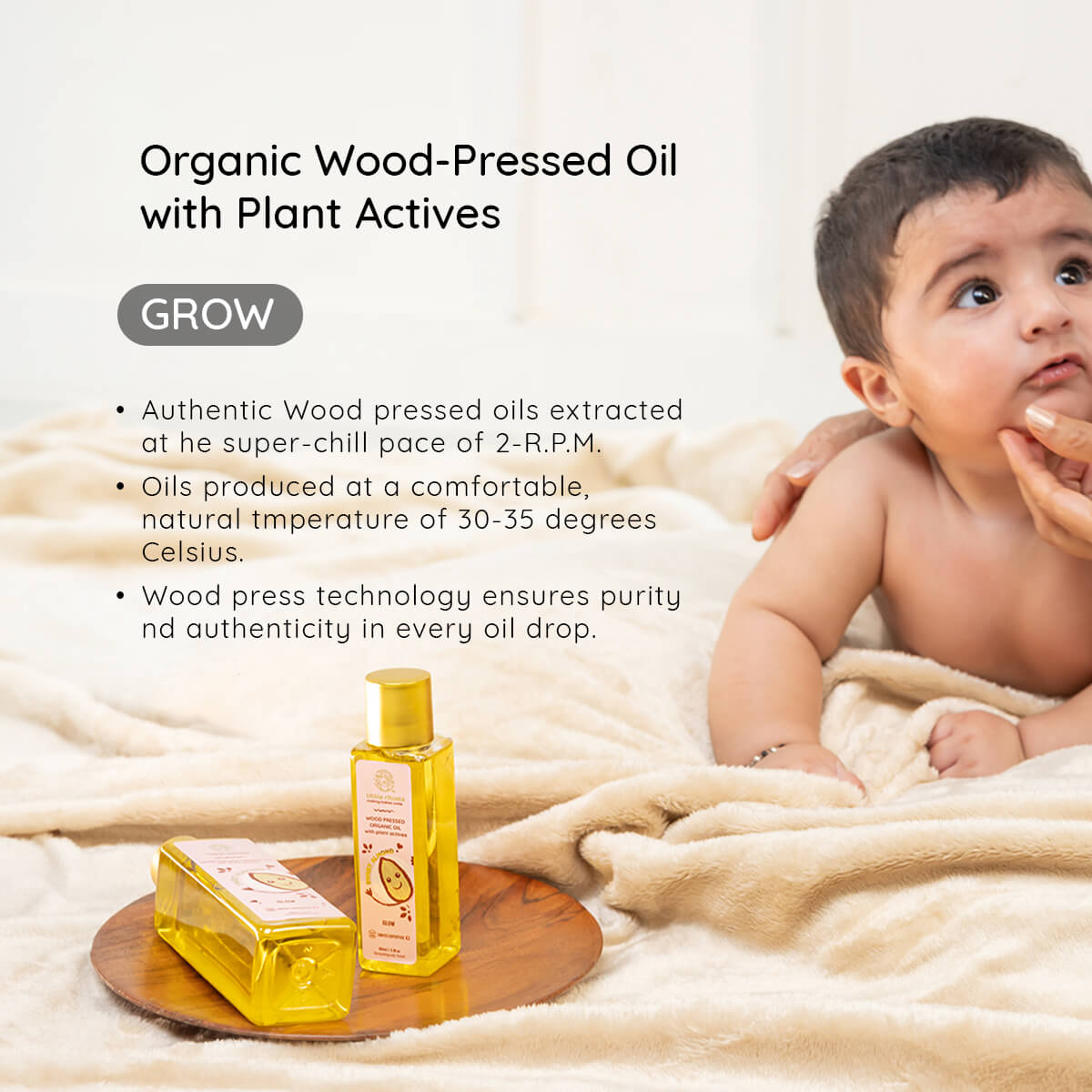 Wood-Pressed Organic Sweet Almond Oil