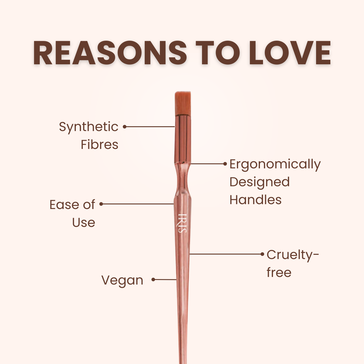 Luminous Hd Spot Concealer Brush | Iris Cosmetics at Broadway