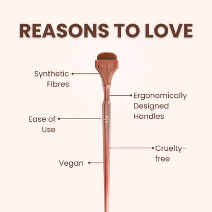 Luminous Hd Nose Contour Brush | Iris Cosmetics at Broadway