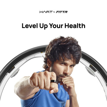 FITTR HART X2 Smart Ring-Gunmetal