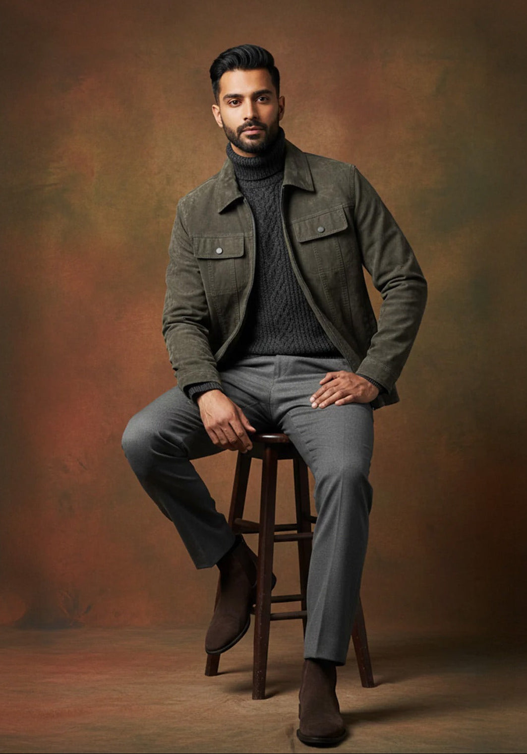 Mossborne Grand Suede Jacket