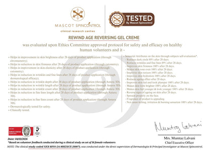 Rewind Age Reversing Gel Crème