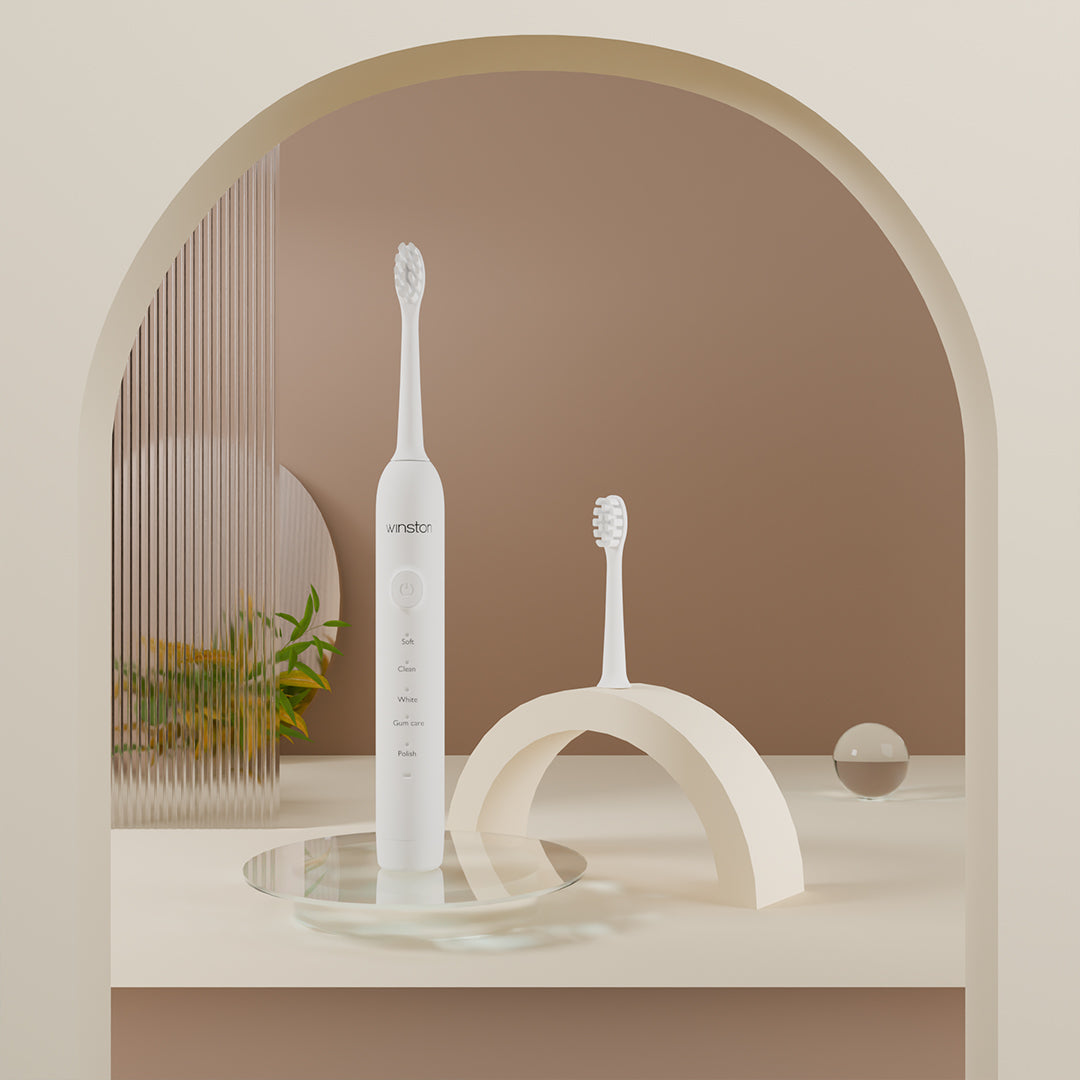 Sonic Electric Toothbrush | Rechargeable, 5 Cleaning Modes, IPX8 Waterproof | Winston at Broadway