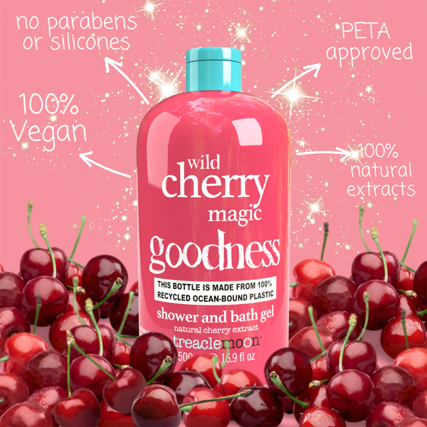 WILD CHERRY MAGIC Shower & Bath Gel