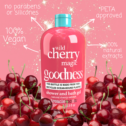 WILD CHERRY MAGIC Shower & Bath Gel