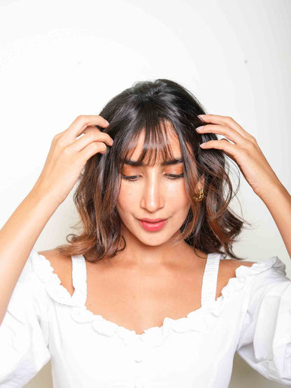 Wispy Clip-In Bangs | Nish Hair