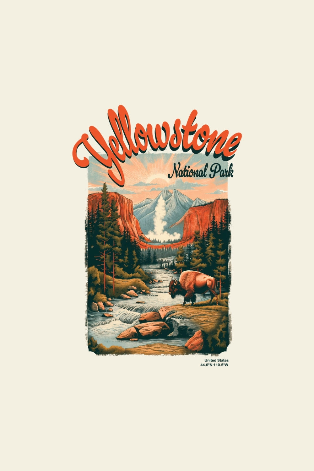 Yellow Stone Premium T-Shirt