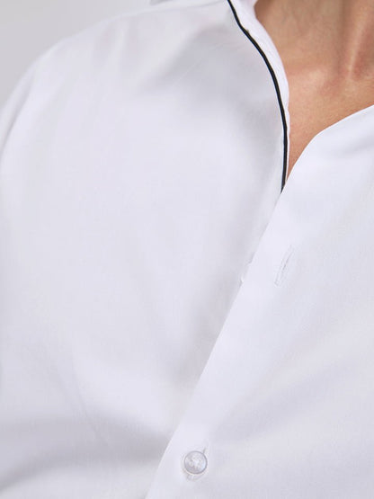 Zest Cotton Satin Shirt
