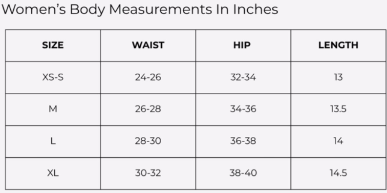 Size Guide