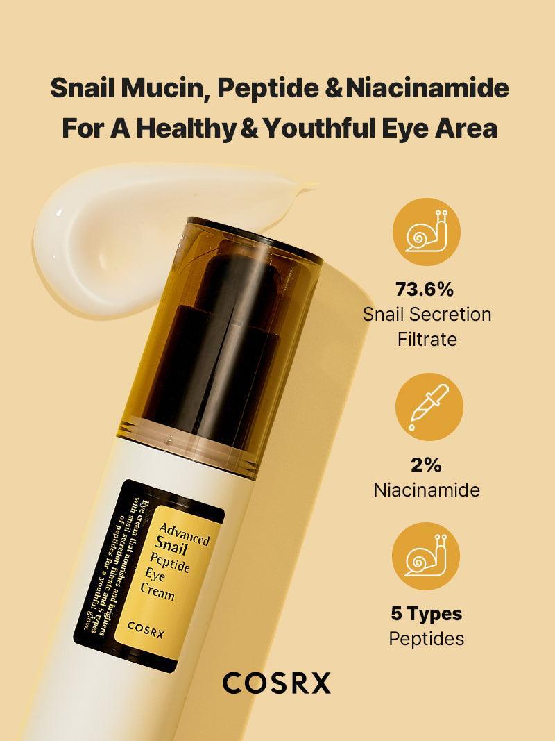 Advanced Snail Peptide Eye Cream - 0.85 fl.oz / 25ml | Cosrx at Broadway