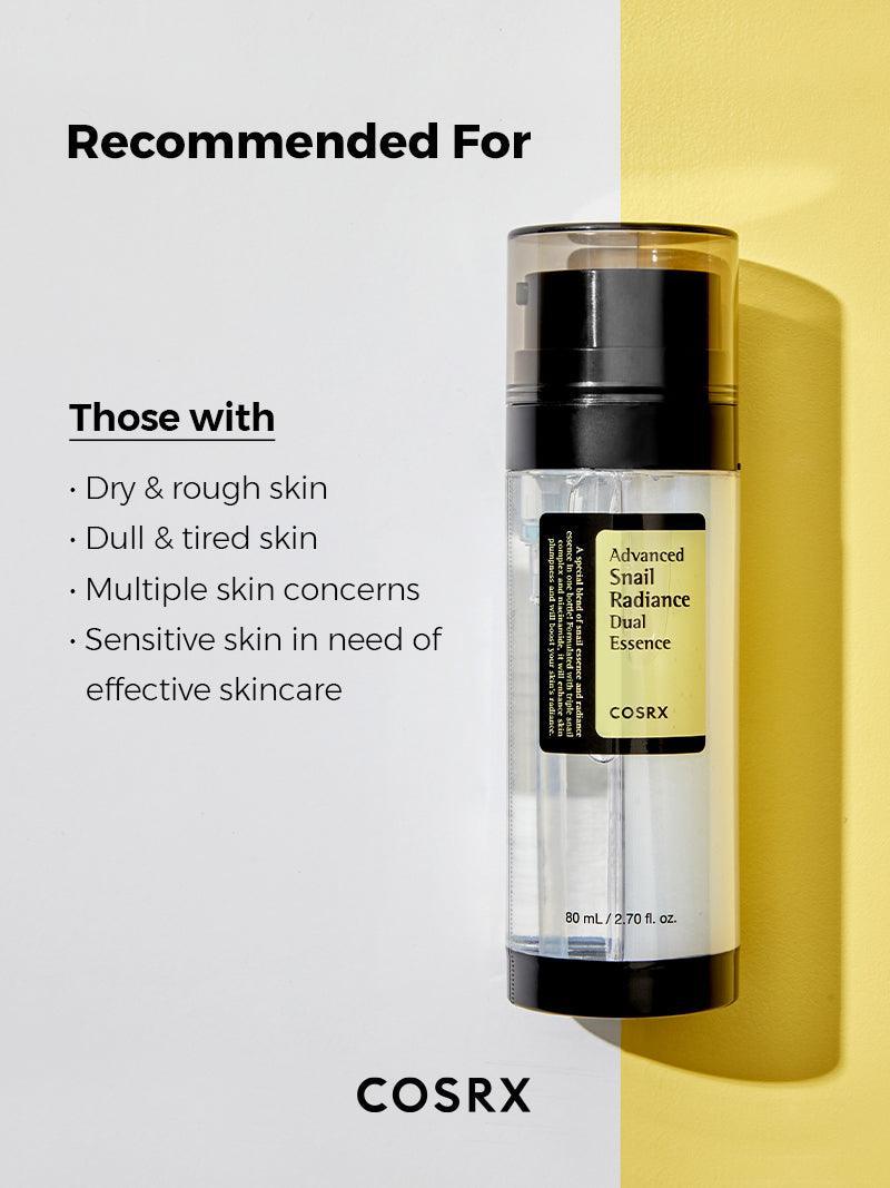 Advanced Snail Radiance Dual Essence - 2.70 fl.oz / 80ml | Cosrx at Broadway
