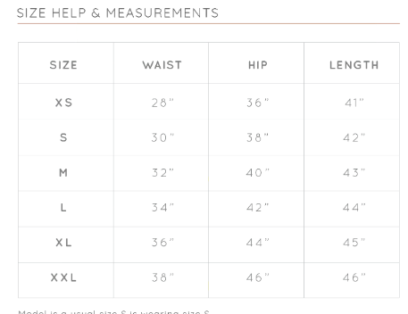 Size Guide