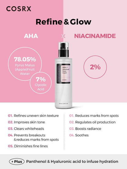 AHA 7 Whitehead Power Liquid - 3.38 fl.oz / 100ml | Cosrx at Broadway