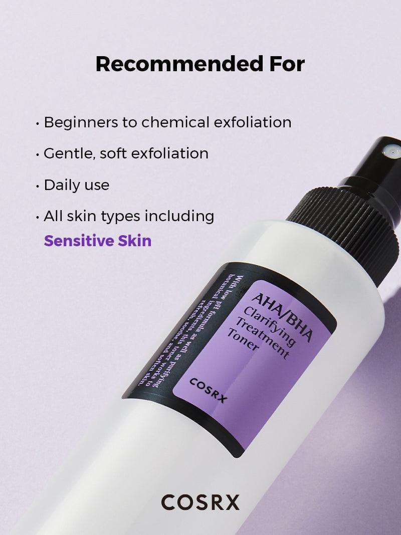 AHA/BHA Clarifying Treatment Toner - 5.07 fl.oz / 150ml | Cosrx at Broadway