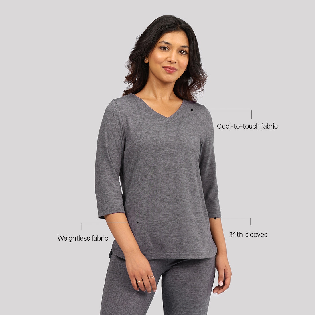 AirMelt ™ Apple Hem Tee | BlissClub at Broadway