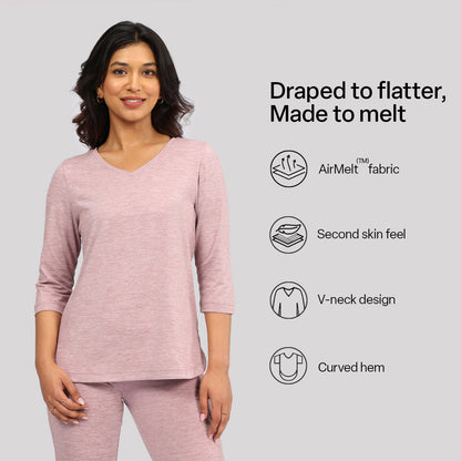 AirMelt ™ Apple Hem Tee | BlissClub at Broadway