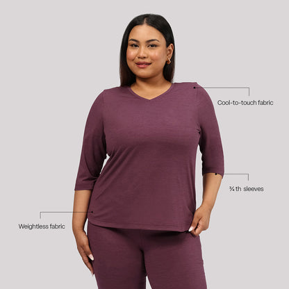AirMelt ™ Apple Hem Tee | BlissClub at Broadway
