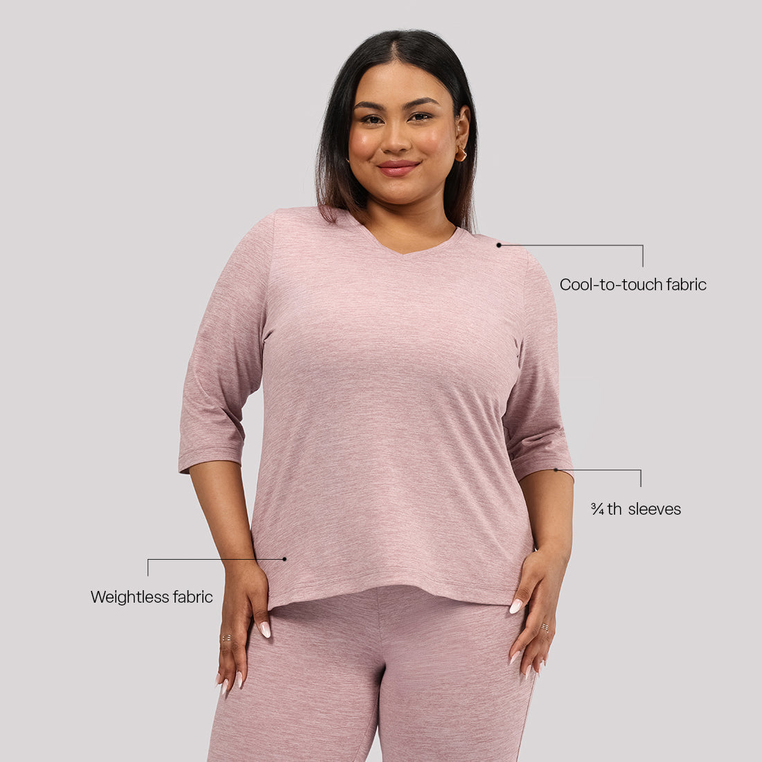 AirMelt ™ Apple Hem Tee | BlissClub at Broadway