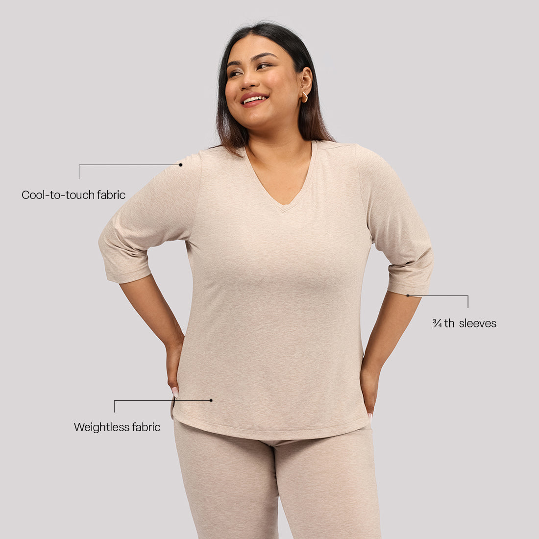 AirMelt ™ Apple Hem Tee | BlissClub at Broadway