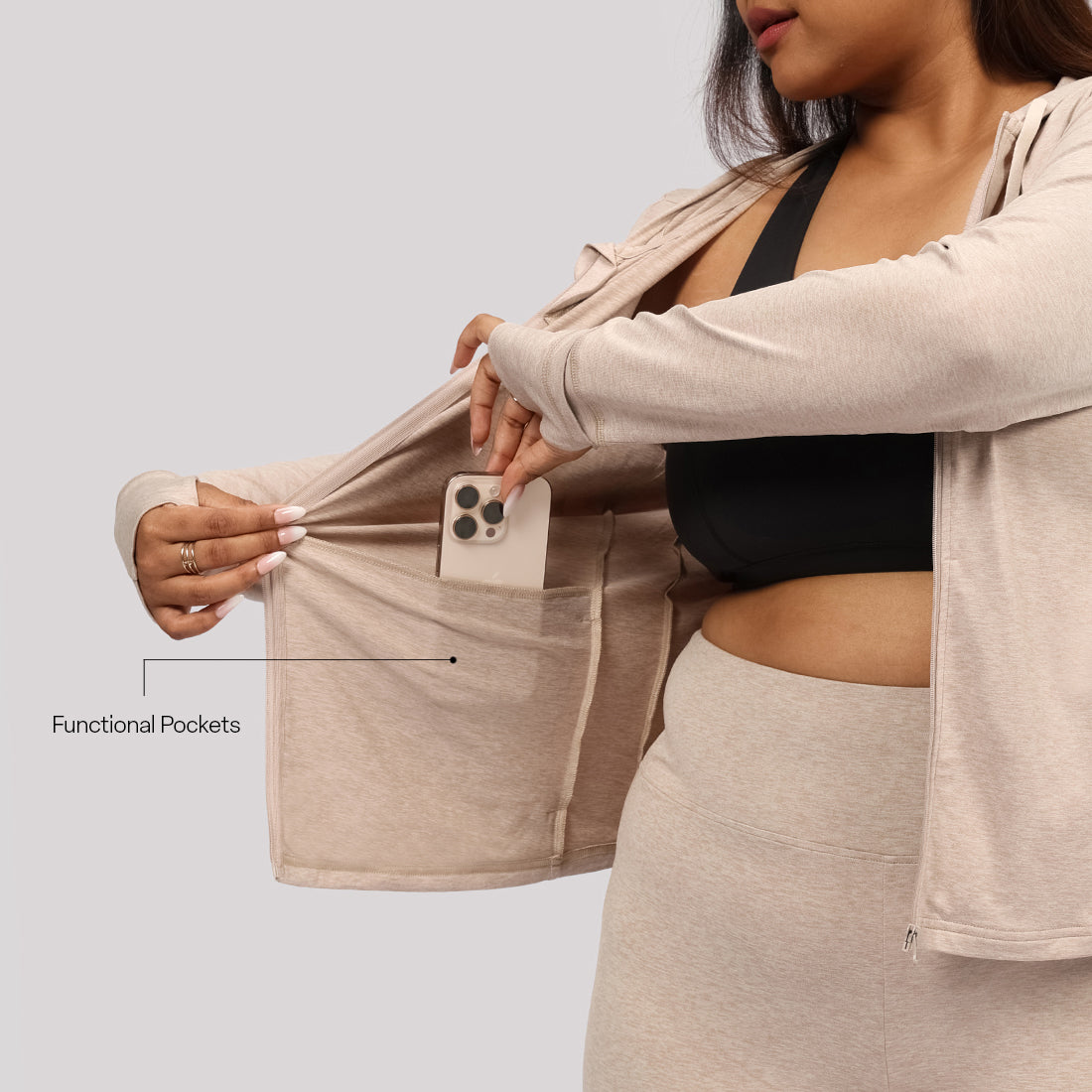 AirMelt ™ Zippered Jacket | BlissClub at Broadway