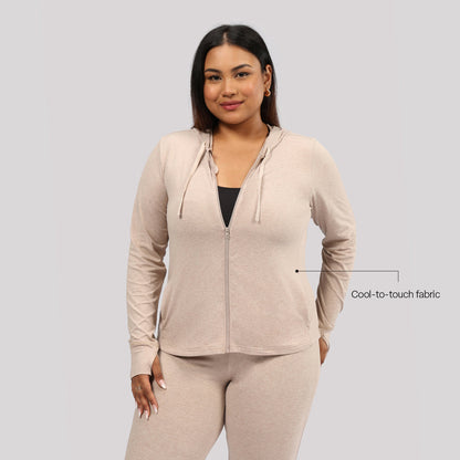 AirMelt ™ Zippered Jacket | BlissClub at Broadway