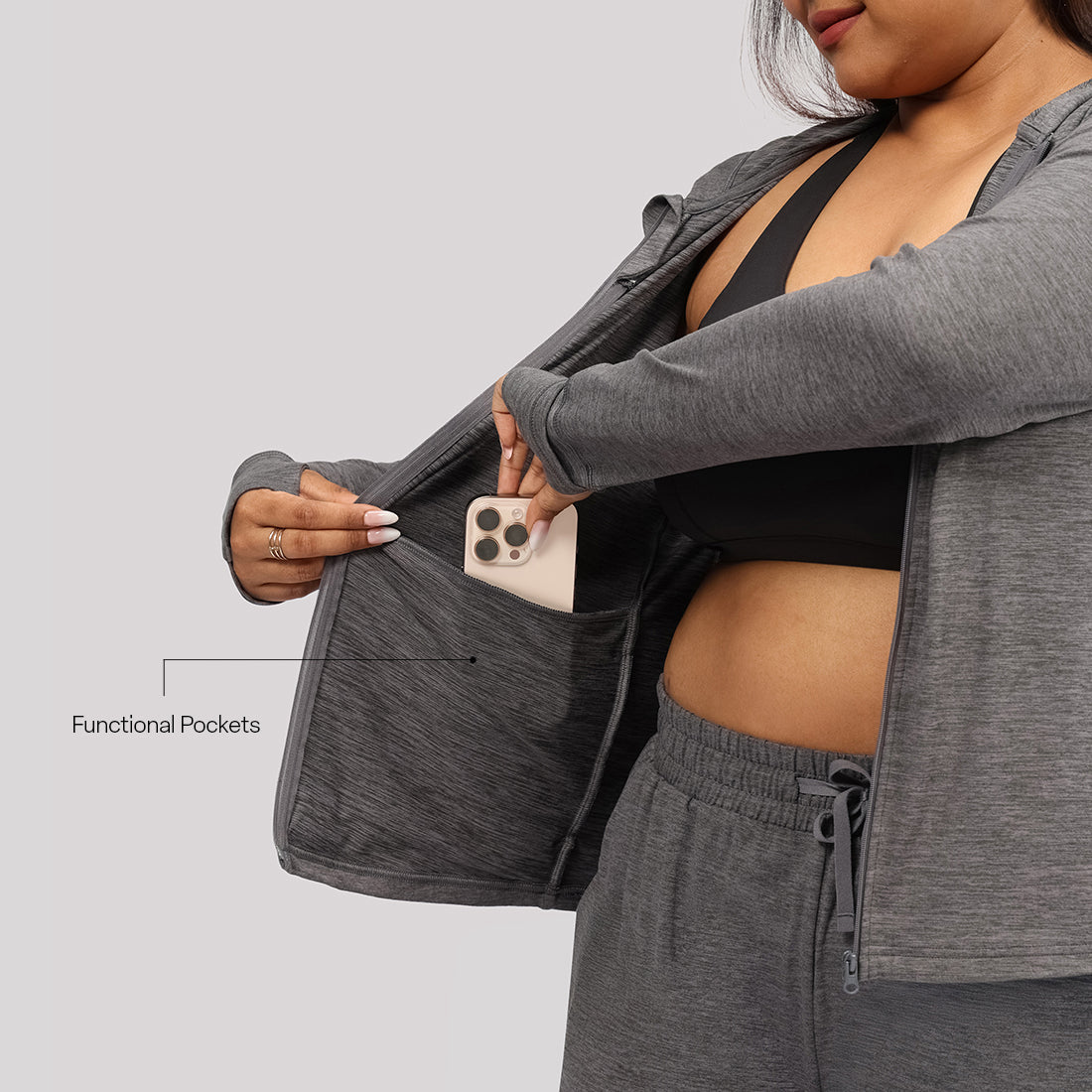 AirMelt ™ Zippered Jacket | BlissClub at Broadway